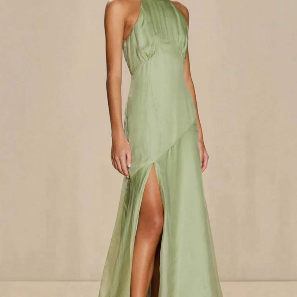 Sonya Moda Noelle Dress in Moss Green Size S